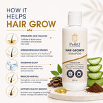 PelliQ Hair Growth Shampoo – Biotin, Caffeine & Keratin for Stronger, Thicker Hair (200 ml)