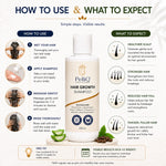 PelliQ Hair Growth Shampoo – Biotin, Caffeine & Keratin for Stronger, Thicker Hair (200 ml)