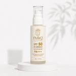 PelliQ SPF 50 Sunscreen PA+++ – UV Defence Moisturiser for Broad Spectrum Protection (50 g)