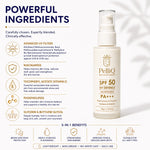 PelliQ SPF 50 Sunscreen PA+++ – UV Defence Moisturiser for Broad Spectrum Protection (50 g)